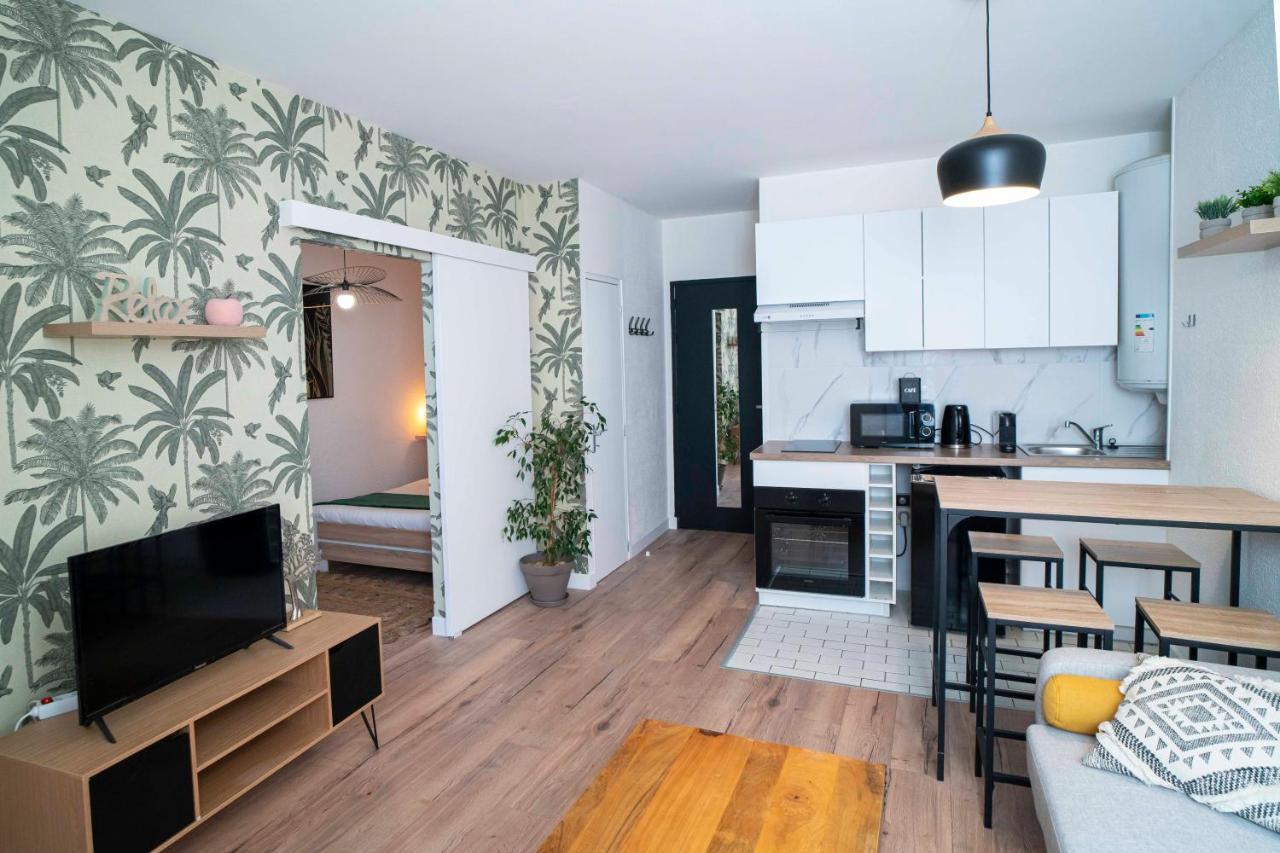 Onloc - Appart Reveil Proche Halles Avec Parking Pau Exterior foto